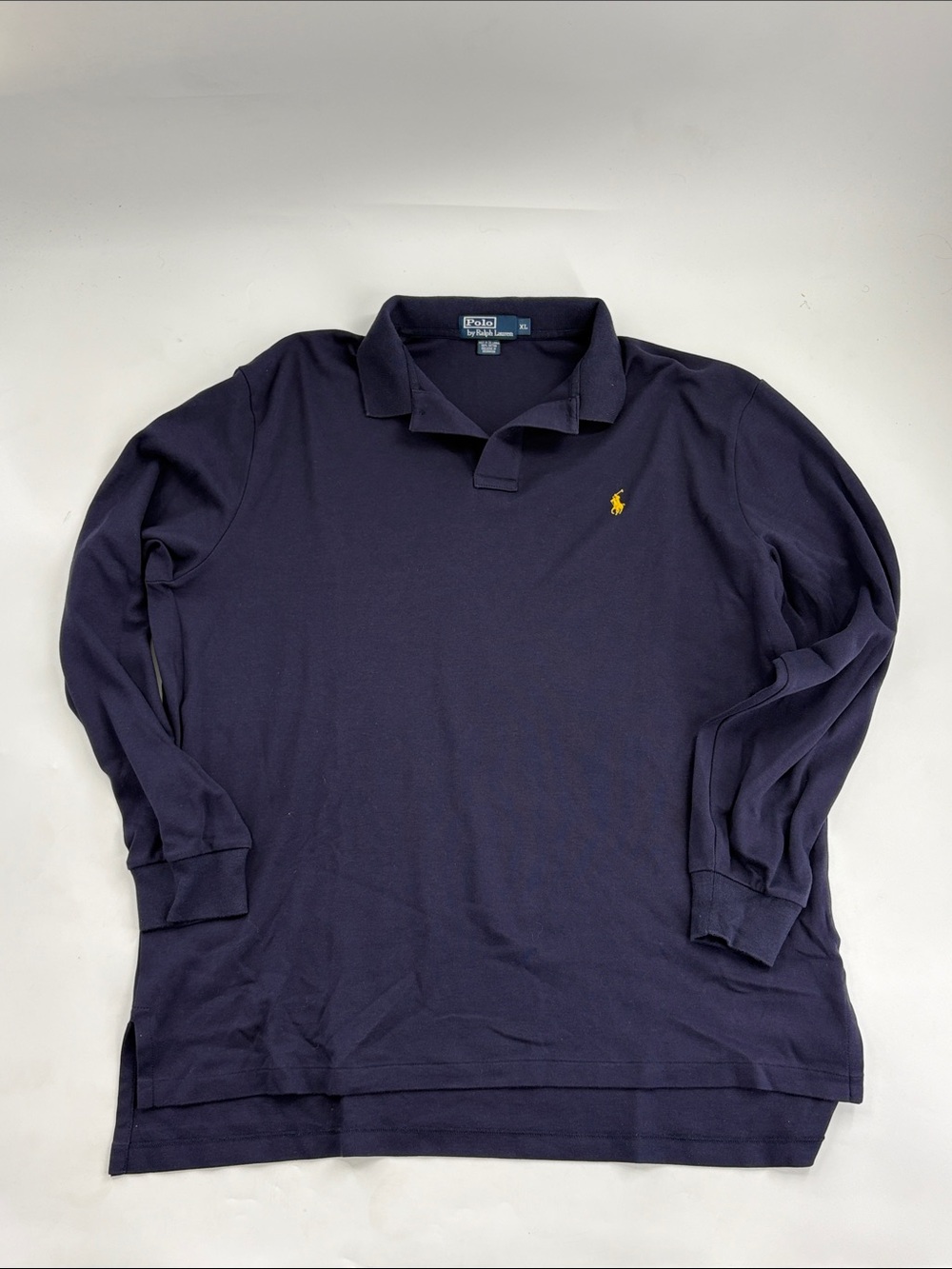 Polo by Ralph Lauren XL Navy long sleeve polo